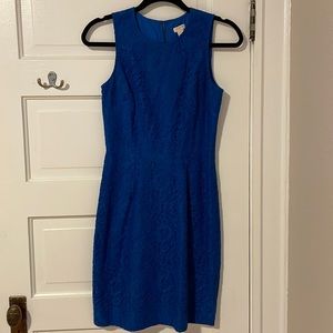Royal blue, JCrew dress